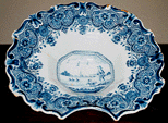 Eighteenth century barber's shaving dish